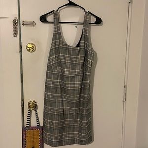 Banana Republic Plaid Jumper Dress
